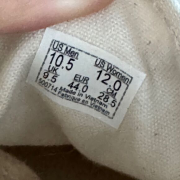 VANS Eco Theory In Our Hands Canvas Sneakers Shoes Mens 10.5 Women's 12 White - Picture 9 of 9